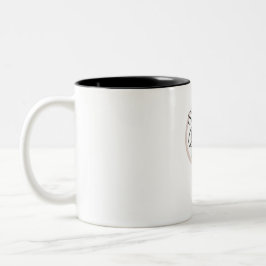 Caneca De Café Em Dois Tons CanecaBranca