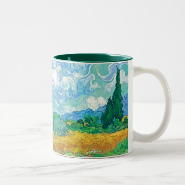 Caneca De Café Em Dois Tons Caneta de dois tons cipress (Direita)
