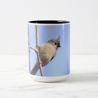 Caneca De Café Em Dois Tons Caneta de dois tons com imagem de um mouse tufado