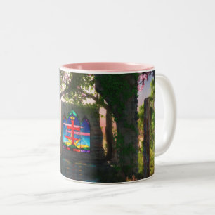 Caneca De Café Em Dois Tons Caneta de Páscoa Eterna