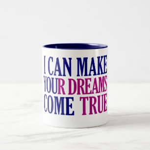 Caneca De Café Em Dois Tons Caneta do Dream Maker - escolha estilo e cor