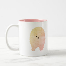 Caneca De Café Em Dois Tons Caneta Fluffy Cute Dog