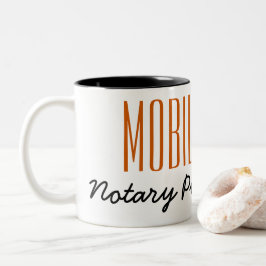 Caneca De Café Em Dois Tons Caneta pública avançada portátil personalizável