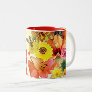 Caneca De Café Em Dois Tons Canhão