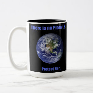 Caneca De Café Em Dois Tons Canhão da Terra