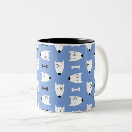 Caneca De Café Em Dois Tons Canina