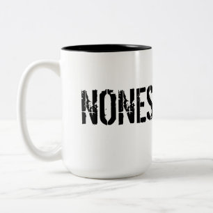 Caneca De Café Em Dois Tons Canina não essencial