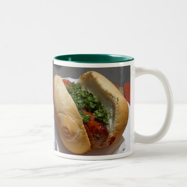 Caneca De Café Em Dois Tons Canina Quente (Direita)