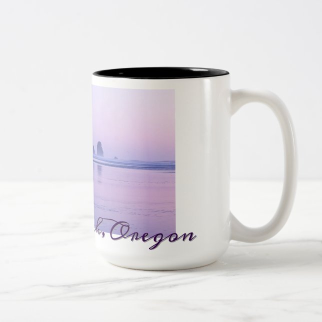 Caneca De Café Em Dois Tons Cannon Beach (Direita)