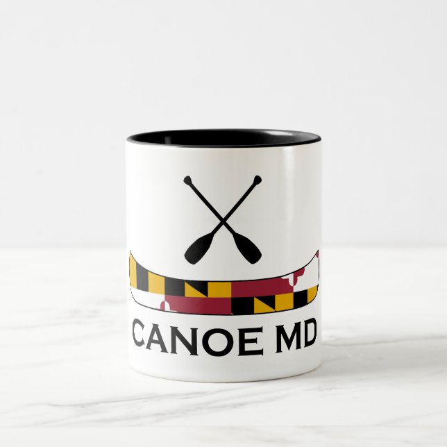 Caneca De Café Em Dois Tons Canoe Maryland (Centro)