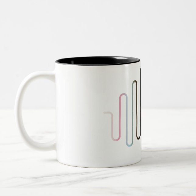 Caneca De Café Em Dois Tons Cantando Coffee Mug (Esquerda)