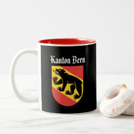 Caneca De Café Em Dois Tons Canton Bern, Suiça Mug