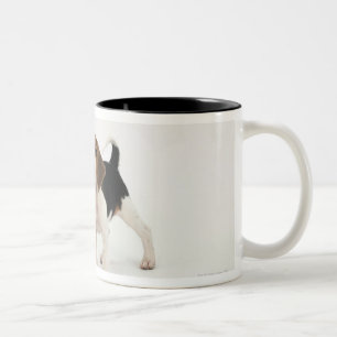 Caneca De Café Em Dois Tons Cão de cão