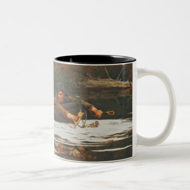 Caneca De Café Em Dois Tons Cão e caçador, 1892 (óleo em canvas) (Direita)
