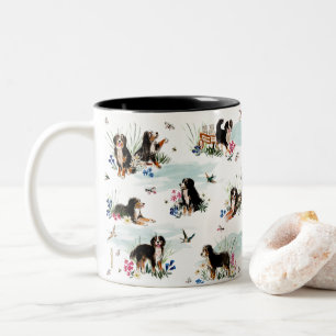 CANECA DE CAFÉ EM DOIS TONS CÃO MONTANHÊS DE BERNA
