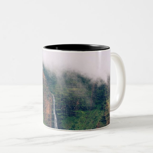 Caneca De Café Em Dois Tons Capa (Frente Esquerda)