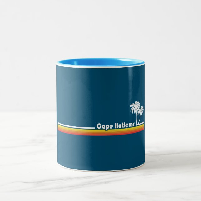 Caneca De Café Em Dois Tons Cape Hatteras Carolina do Norte (Centro)