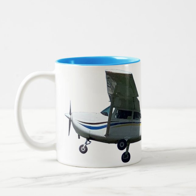 Caneca De Café Em Dois Tons CapFA Café Mug (Esquerda)