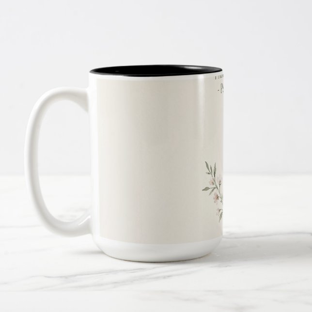 Caneca De Café Em Dois Tons Capinha de Celular Fique Calmo (Esquerda)