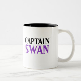 Caneca De Café Em Dois Tons Capitão Cisne