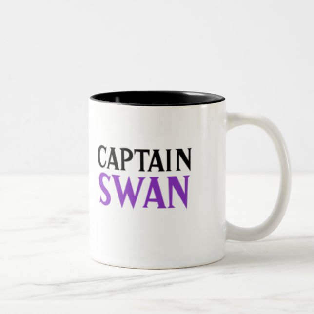 Caneca De Café Em Dois Tons Capitão Cisne (Direita)