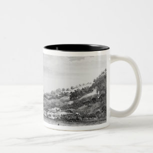 Caneca De Café Em Dois Tons Capitão Cozimento que shipwrecked