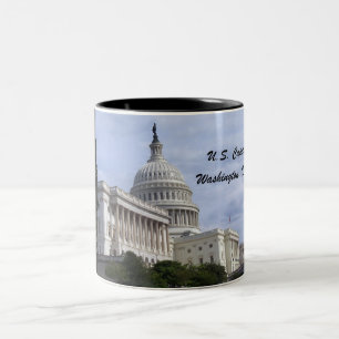 Caneca De Café Em Dois Tons Capitol, Washington, D.C.