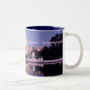 Caneca De Café Em Dois Tons Capitólio dos Estados Unidos