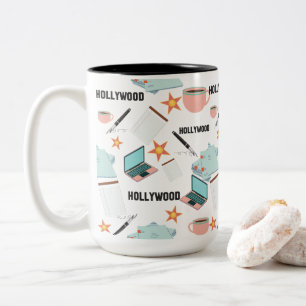 Caneca De Café Em Dois Tons Captura de tela