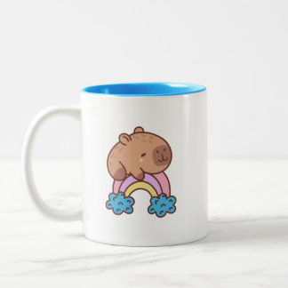 Caneca De Café Em Dois Tons Capybara