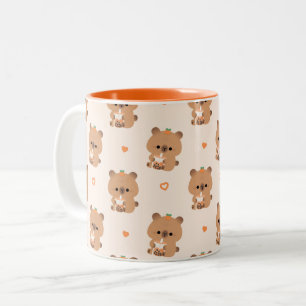 Caneca De Café Em Dois Tons Capybara Boba