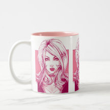 Cara bonito da menina - rosa