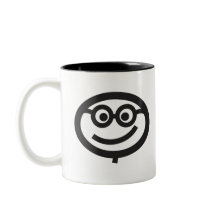 Cara feliz com vidros