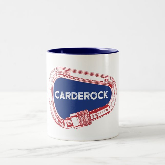 Caneca De Café Em Dois Tons Carabineiro de subida de carderock (Centro)
