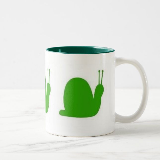 Caneca De Café Em Dois Tons Caracóis (Direita)