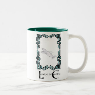 Caneca De Café Em Dois Tons Carahil 3, L de E, copo quadro