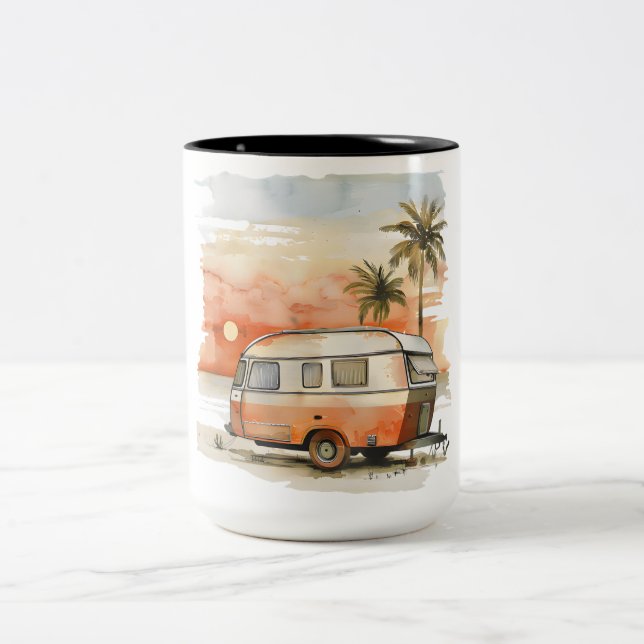 Caneca De Café Em Dois Tons Caravan (Centro)