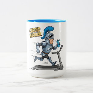 Caneca De Café Em Dois Tons Cardio Warrior