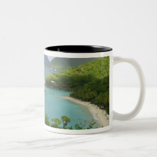 Caneca De Café Em Dois Tons Caribe, Ilhas Virgens dos EUA, St. John, Tronco 2
