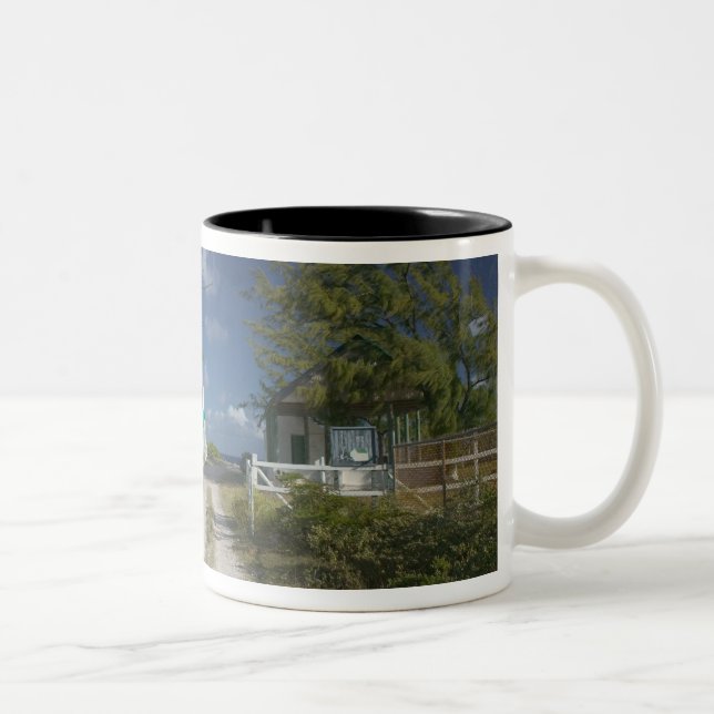 Caneca De Café Em Dois Tons Caribe, TURKS & CAICOS, Ilha Grand Turk, 3 (Direita)