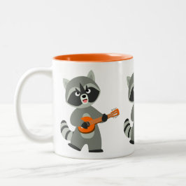 Caneca De Café Em Dois Tons Caricatura Básica Em Banjo