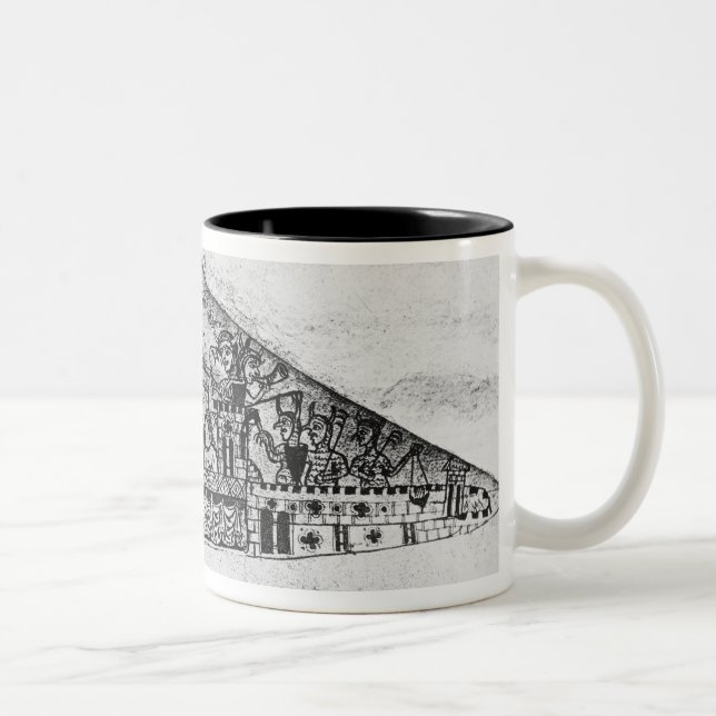 Caneca De Café Em Dois Tons Caricatura de judeus ingleses, de um Hagadá (Direita)