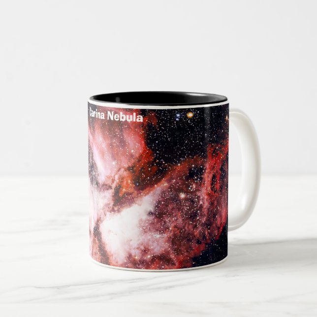 Caneca De Café Em Dois Tons Carina Nebula (Frente Esquerda)