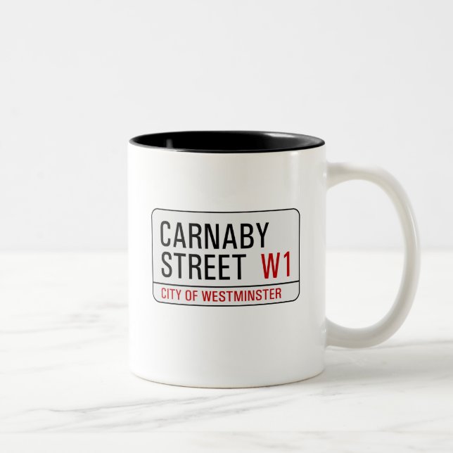 Caneca De Café Em Dois Tons Carnaby Street (Direita)