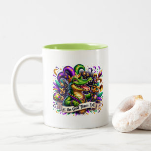 Caneca De Café Em Dois Tons Carnaval