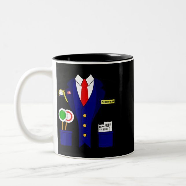 Caneca De Café Em Dois Tons Carnaval de comboio Schaffner (Esquerda)