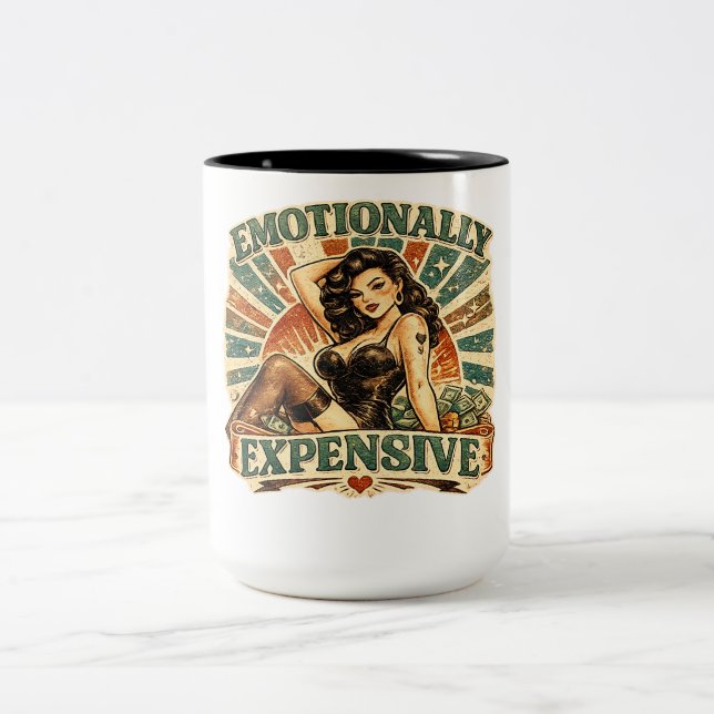 CANECA DE CAFÉ EM DOIS TONS CARO EMOCIONALMENTE (Centro)