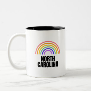 Caneca De Café Em Dois Tons Carolina do Norte - Bancos Exteriores