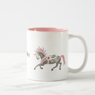 Caneca De Café Em Dois Tons Carousel Dreams