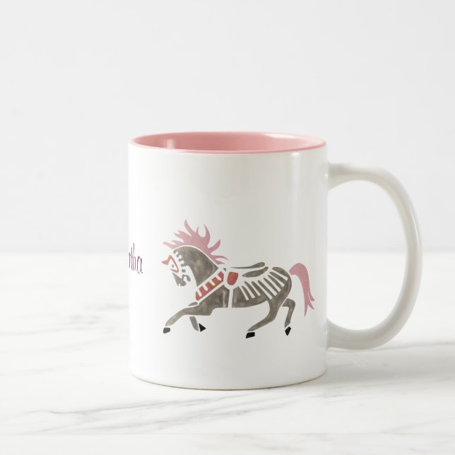 Caneca De Café Em Dois Tons Carousel Dreams (Direita)